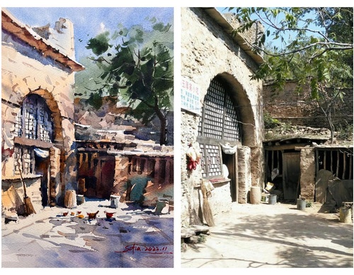 Gallery Of WaterColor Painting By Sofia Wu Mei - China