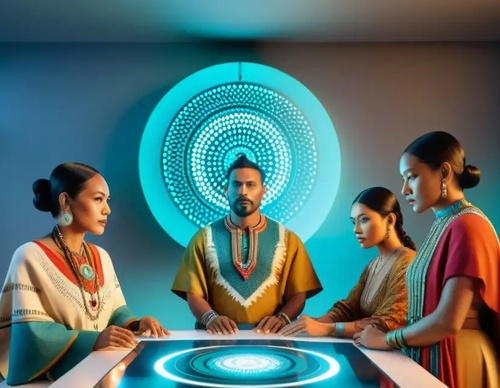 O Papel da Inteligência Artificial na Criação e Divulgação da Arte Indígena