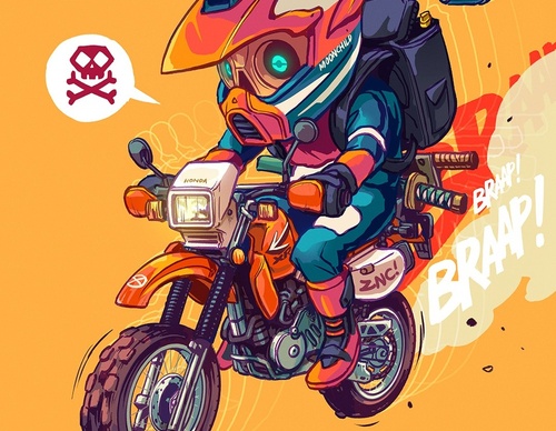Galería de ilustraciones de Muhammad Firdaus - Singapur