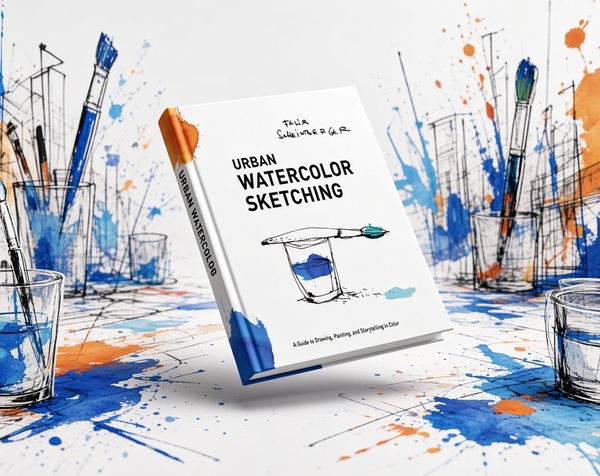 Urban Watercolor Sketching: A Guide to Drawing, Painting, and Storytelling in Color by Felix Scheinberger
