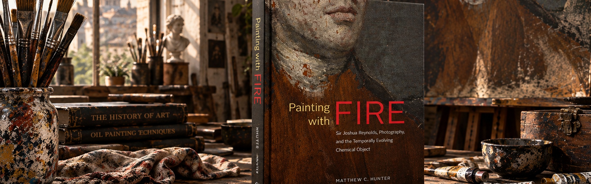 Pintar con fuego: Sir Joshua Reynolds, la fotografía y el objeto químico en evolución temporal, de Matthew C. Hunter.
