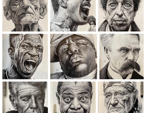 Galeria de Desenhos de Marcos Medeiros - Brasil