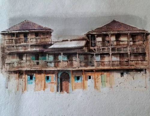 Gallery Of Watercolor Painting By Milind Mulick - India