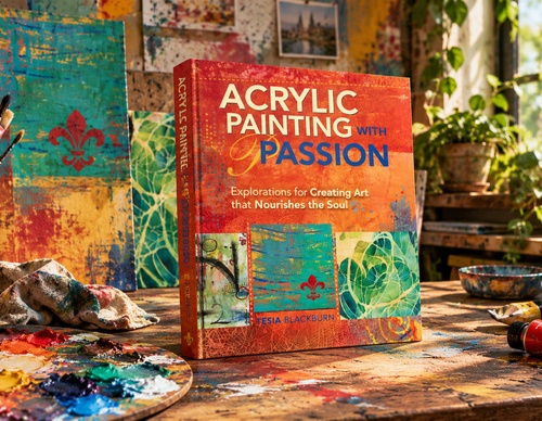 Acrylic Painting with Passion: Explorations for Creating Art that Nourishes the Soul by Tesia Blackburn