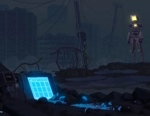 Galería De Ilustración Del Abuelo RetroWave - México