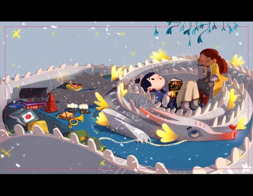 Gallery Of Illustration By Beatrice Blue - France
