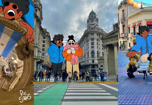 Galería de Ilustración y Obras Gráficas de Ric Sales – Brasil