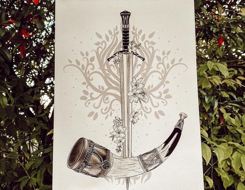Galería de dibujos de The Little Wilderness - Inglaterra