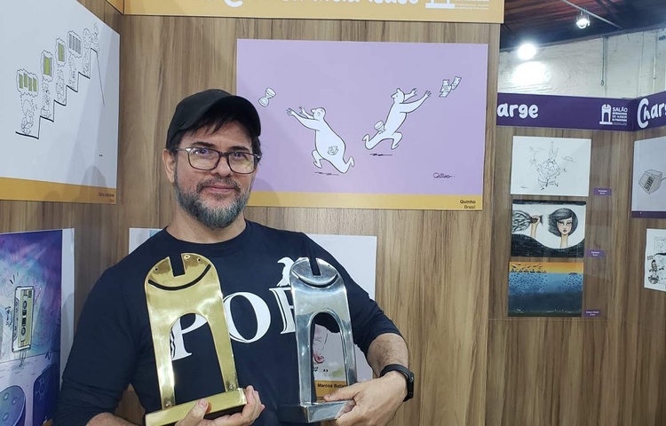 Quinho Ravelli, ilustrador, caricaturista y dibujante brasileño
