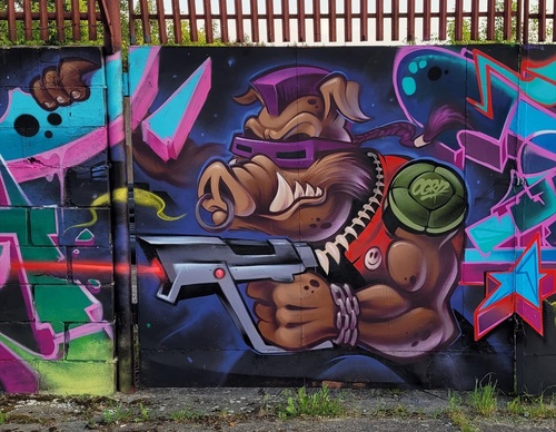 Galería de arte callejero de Ogryz - Brasil