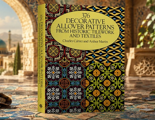 376 Decorative Allover Patterns from Historic Tilework and Textiles