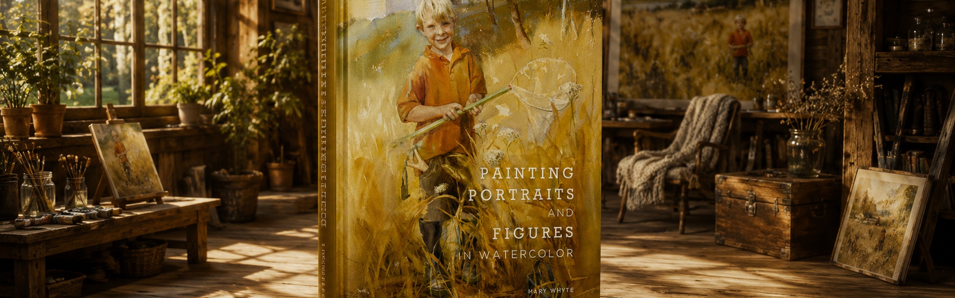 Painting Portraits and Figures in Watercolor by Mary Whyte