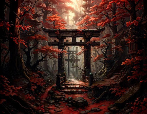 Galeria de ilustrações de Twisted Visions - EUA