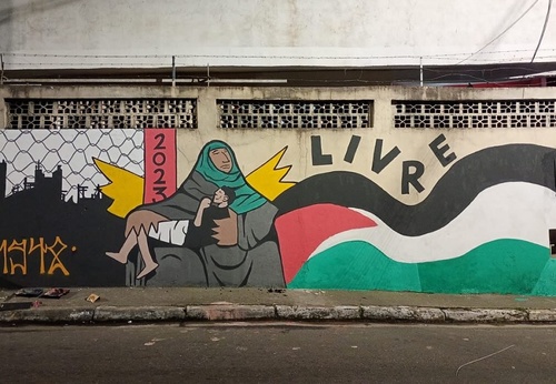 II DÍA INTERNACIONAL DEL MURALISMO: ¡PALESTINA LIBRE!