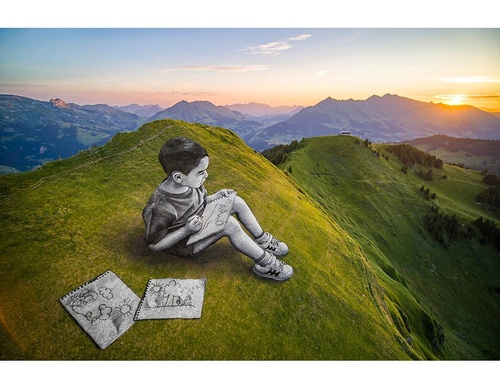 Gallery Of Street Art By Saype - France