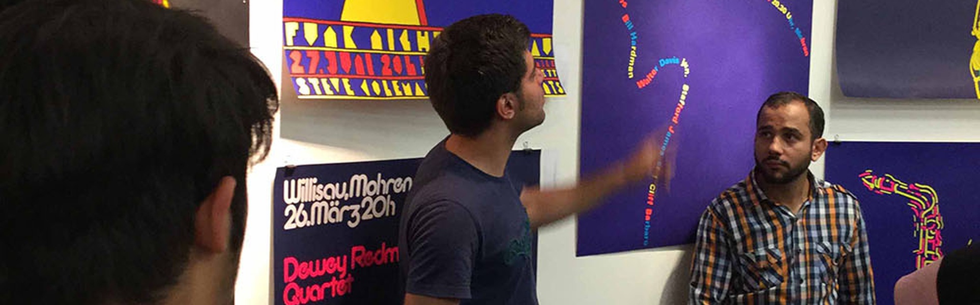 Photo Gallery of the Swiss Poster Exhibition in Tehran, Iran