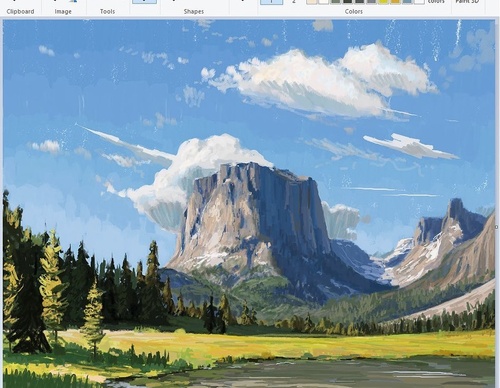 Gallery Of Drawing With Windows Paint By Christian Young - USA_1