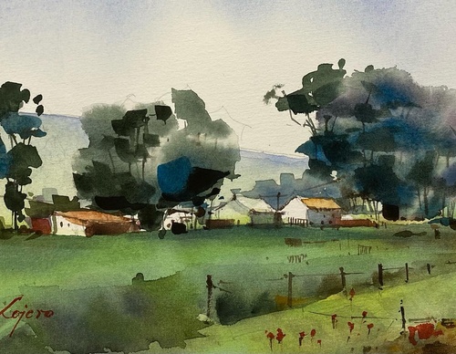 Galeria de pinturas em aquarela de Tere Lojero – México