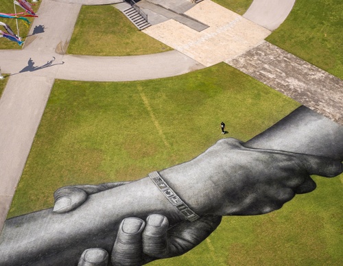 Gallery Of Street Art By Saype - France