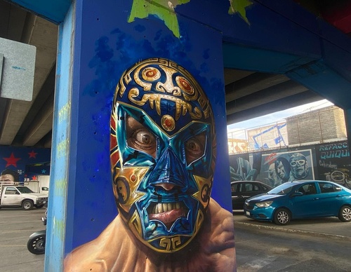 Galería de arte callejero de Zhot Rnk - México