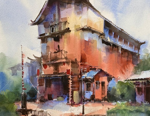 Galeria de pinturas em aquarela de Tere Lojero – México