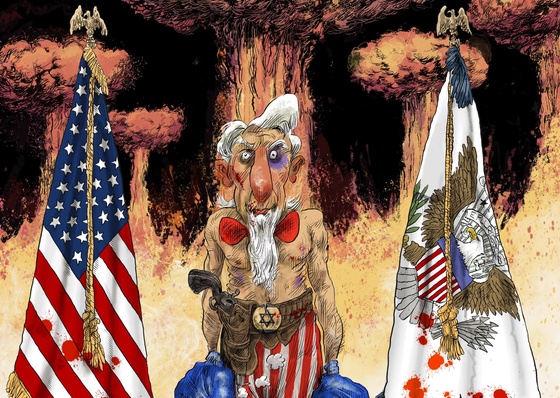 El Tío Sam y la guerra en el mundo