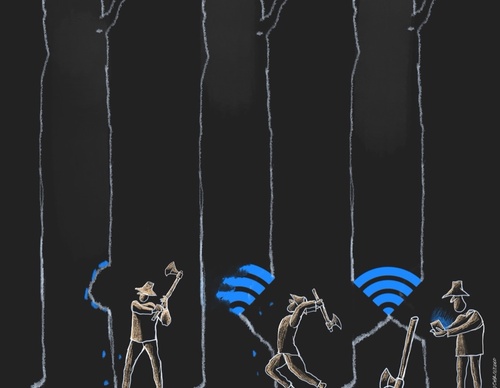 Gallery of Cartoons by Marcelo Chamorro from Ecuador