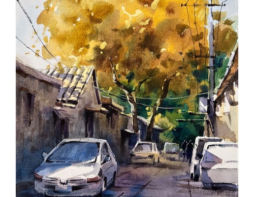 Gallery Of WaterColor Painting By Sofia Wu Mei - China