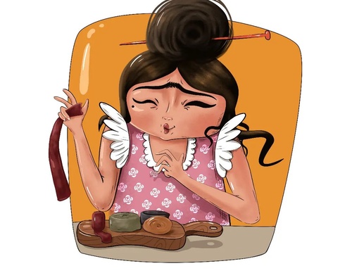 Gallery of Illustration by Samira Bahrani-Iran