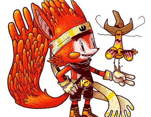 Galería de ilustraciones de Bruno Mota - Brasil