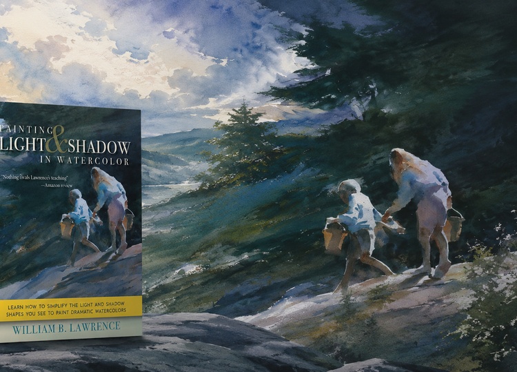 Painting Light and Shadow in Watercolor by William B. Lawrence