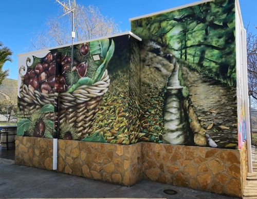 Galería de arte callejero de Nauni - España