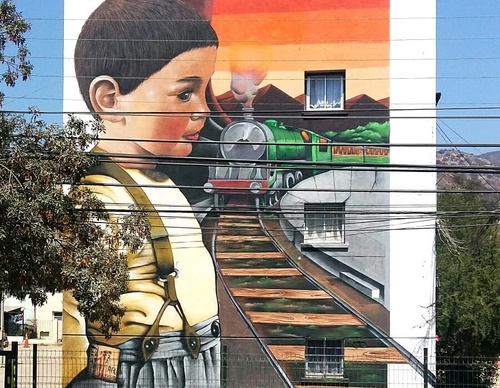 Galería de arte callejero de Kevin Galassi - Chile