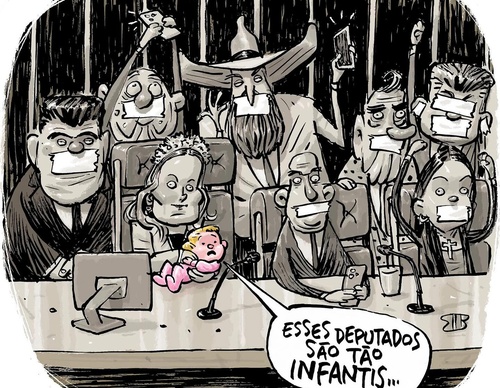 Gallery of Cartoons & Caricatures by Dalcio Machado (Brazil)