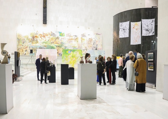 Celebração das Artes artistas de América Latina