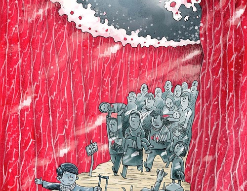 holocide cartoon