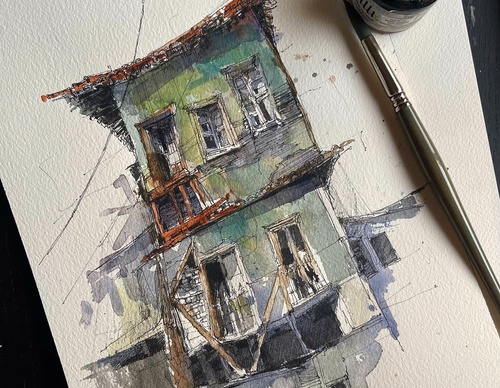 Gallery Of Sketching By Reham Ali - Egypt