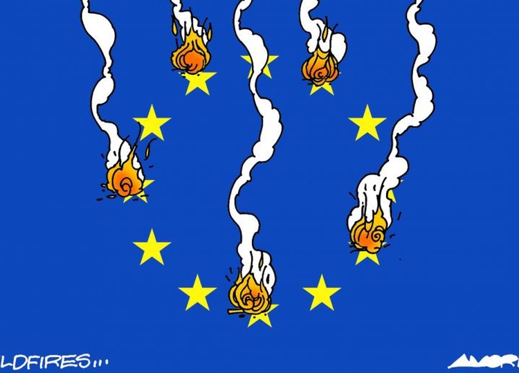 Wildfires in Europe