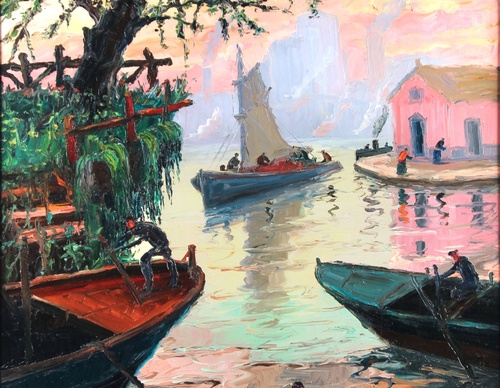 Galeria de pinturas de Benito Quinquela Martín Argentina