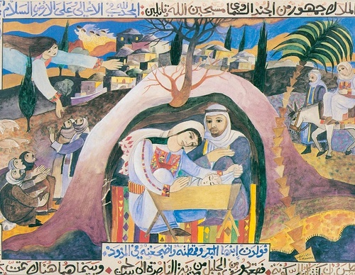 Galería de obras de Sliman Mansour de Palestina