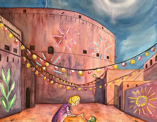 Galería de ilustraciones de Amjed Alsiyabi - Omán