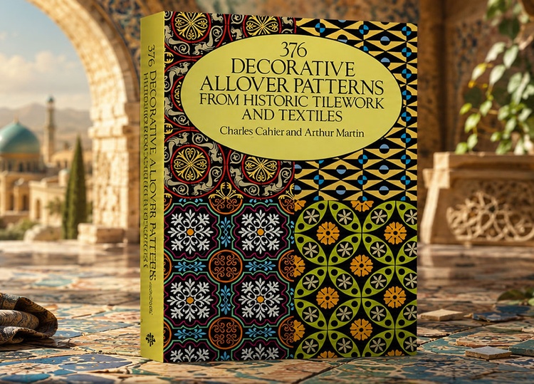376 Decorative Allover Patterns from Historic Tilework and Textiles