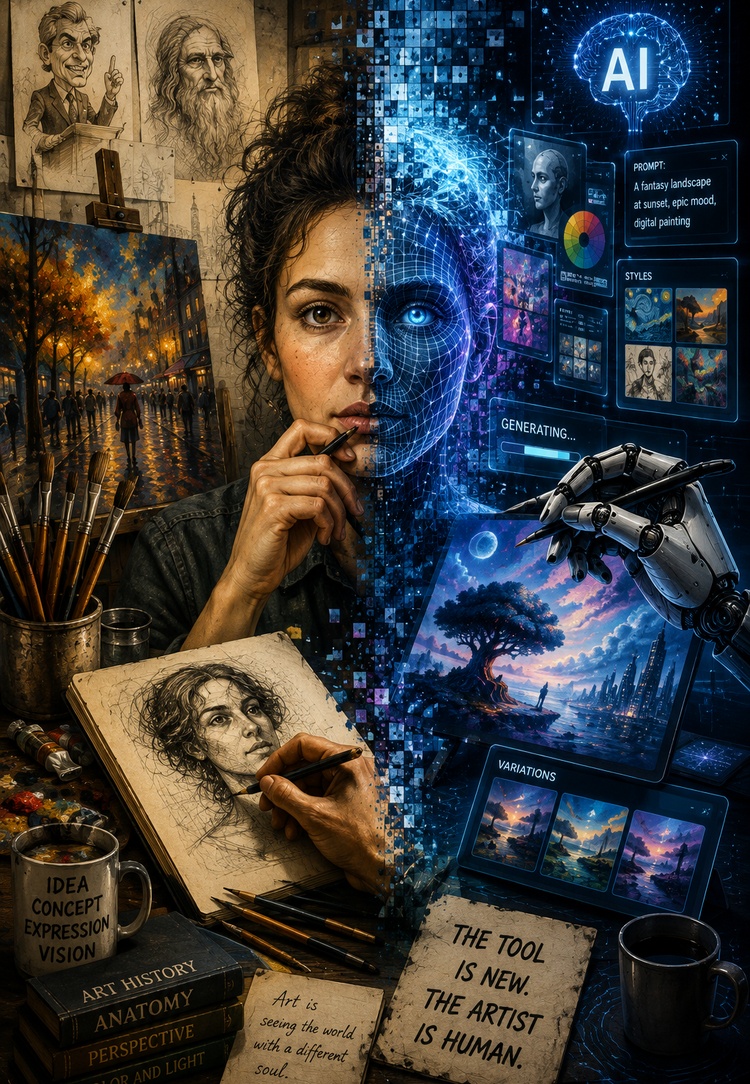 Artificial Intelligence and the Creation of Art Images: From a New Tool to a Major Challenge for Art