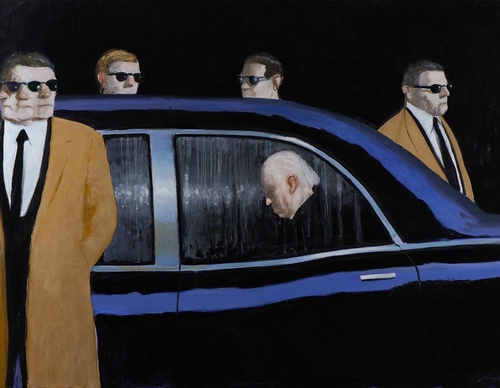 Painting Gallery by Julio Larraz-Cuba