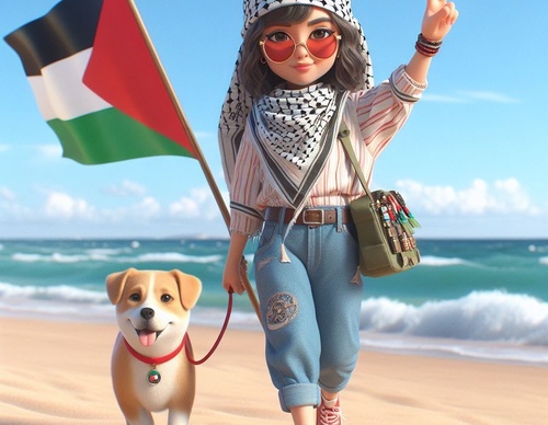 Galeria de ilustrações para Gaza, de Saleh Atia - Palestina