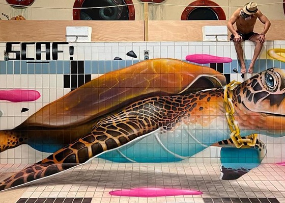 Gallery Of Street Art By Scaf Oner - France