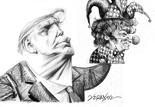 Trump e Javier Milei: a política no espelho da sátira