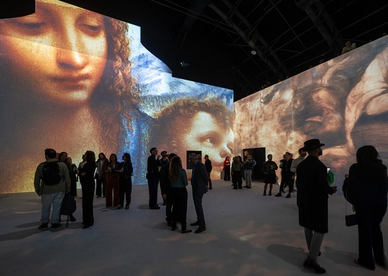 Immersive Arts Laboratory opens in downtown São Paulo with works by Da Vinci
