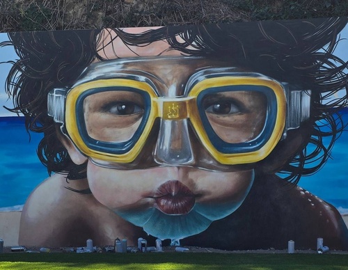 Galería de arte callejero de Nauni - España