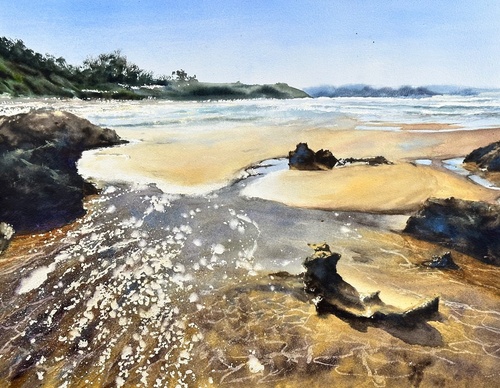 Gallery Of WaterColor Painting By Carlos Garcia - Brazil